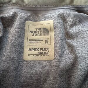 The North Face Sage Green Softshell Jacket